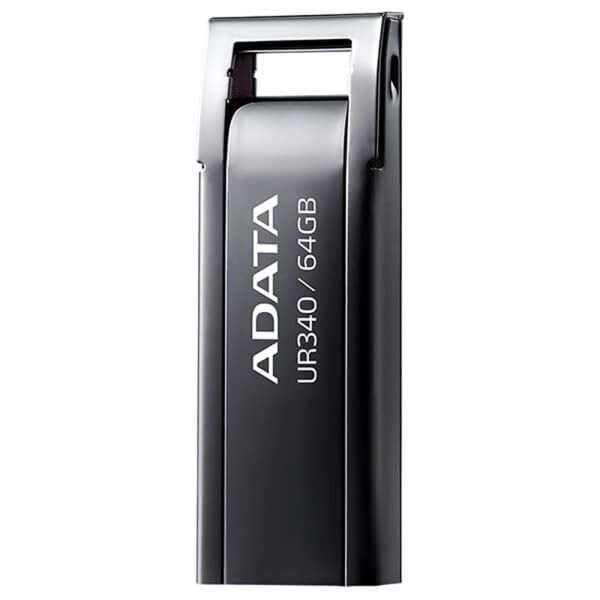 ADATA - UR340 - 64GB - USB Flash Drive - Black