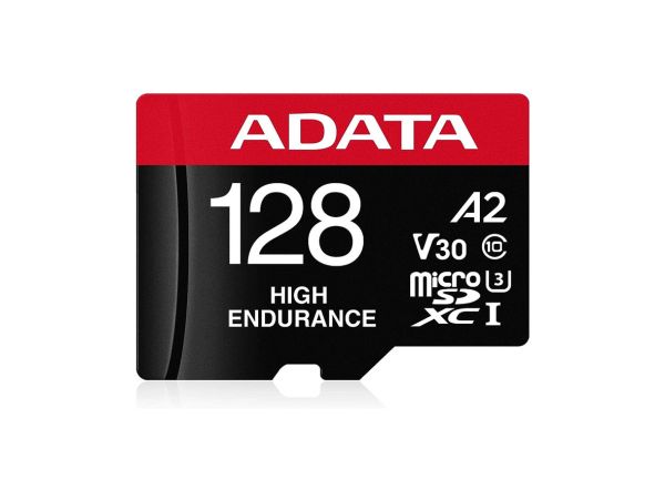 ADATA High Endurance MicroSDXC/SDHC UHS-I And V30 Card - 128GB