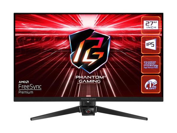 ASRock Phantom - PG27FF1A - 27 Inch - FHD - 165Hz - Flat IPS - Gaming Monitor