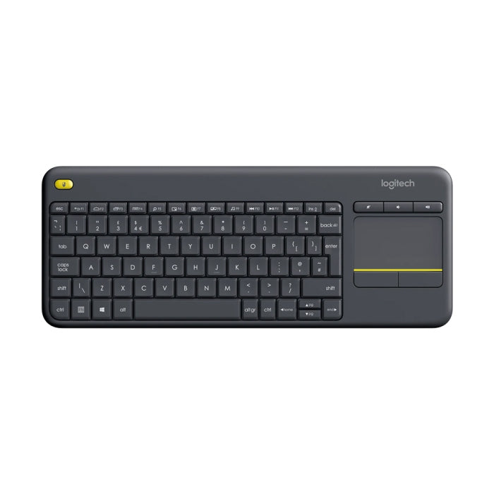 Logitech K400 Plus Wireless Keyboard With Touchpad For PC & Smart TV's