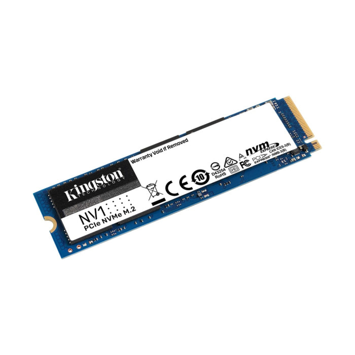 Kingston NV1 250GB M.2 2280 NVMe SSD R-W 2,100/1,700MB/s