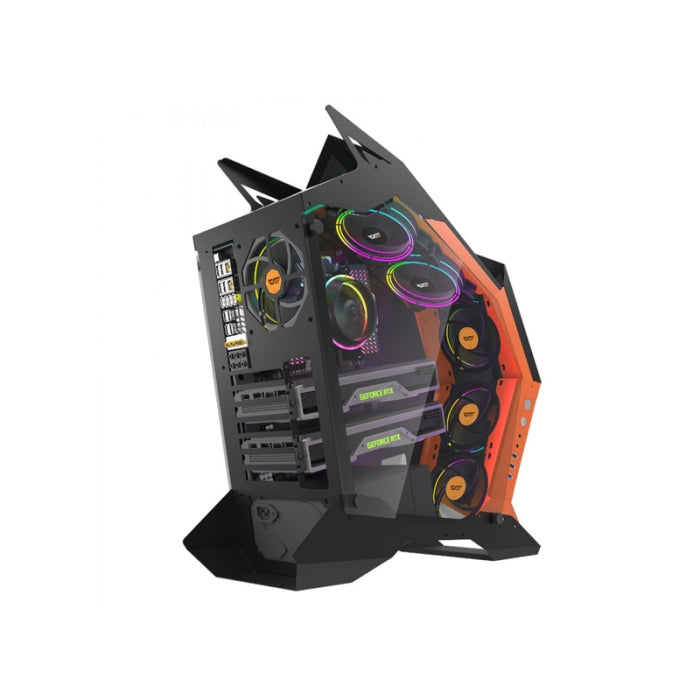 DarkFlash KNIGHT-K1 Tempered Glass Side Panel Case