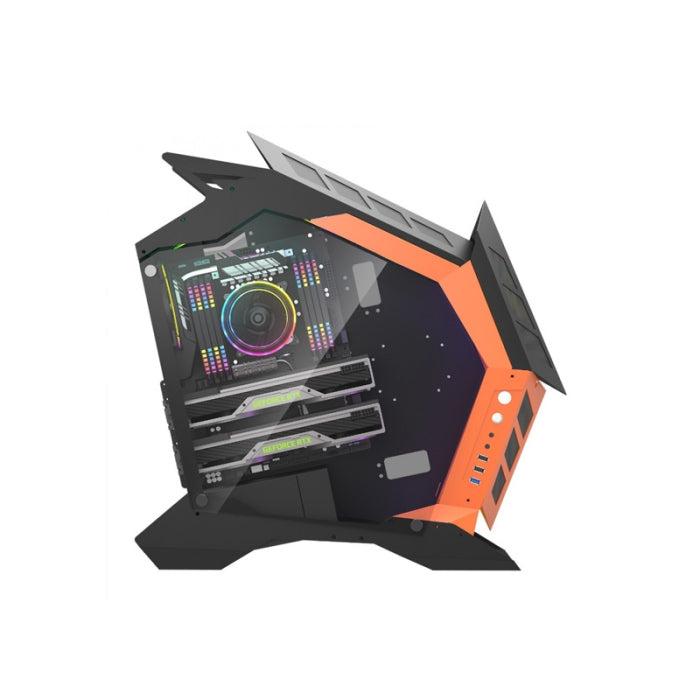 DarkFlash KNIGHT-K1 Tempered Glass Side Panel Case