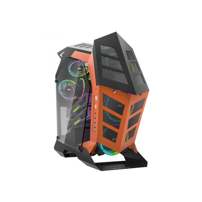 DarkFlash KNIGHT-K1 Tempered Glass Side Panel Case