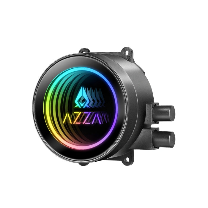 AZZA Galeforce 240mm ARGB CPU Liquid Cooler - Black