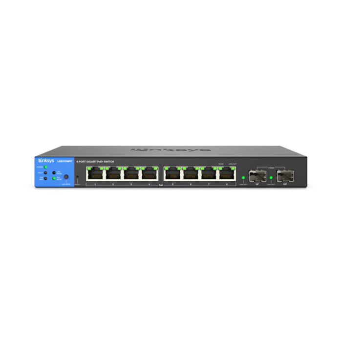 Linksys 8 Port Gigabit POE Switch