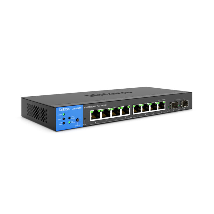 Linksys 8 Port Gigabit POE Switch