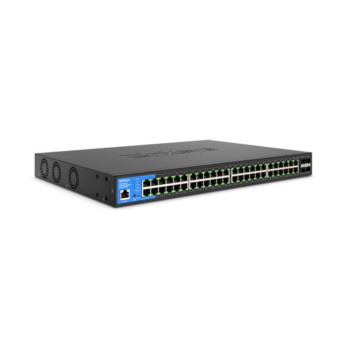 Linksys 48 Gigabit Port Managed Switch POE Cloud