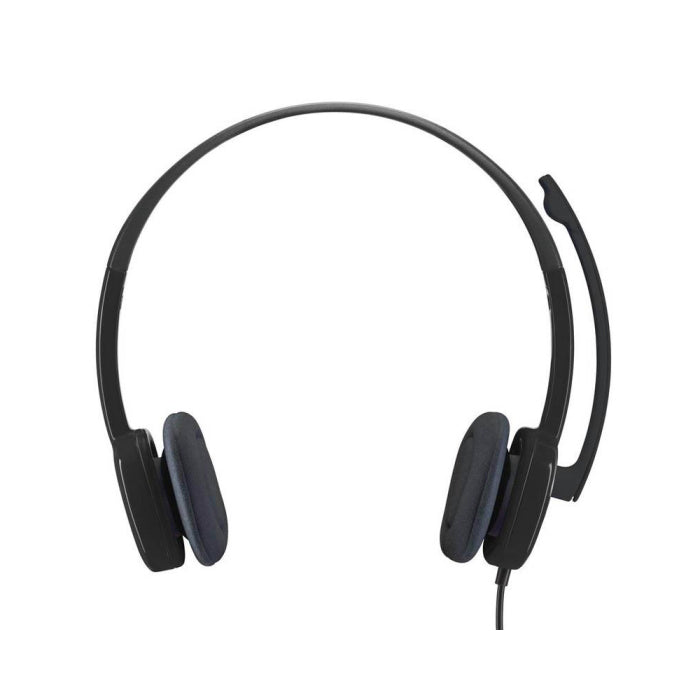 Logitech H151 Wired Stereo Headset - Black