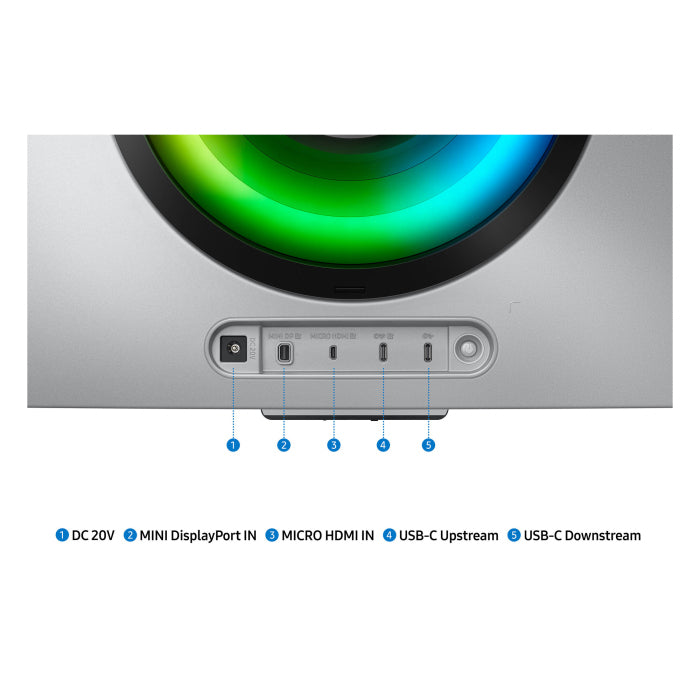 Samsung Odyssey OLED G8 34" 175Hz 0.1ms QHD Smart Curved Gaming Monitor - S34BG850SM