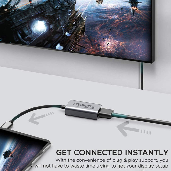 Promate MediaLink-H1 High Definition USB-C to HDMI Adapter