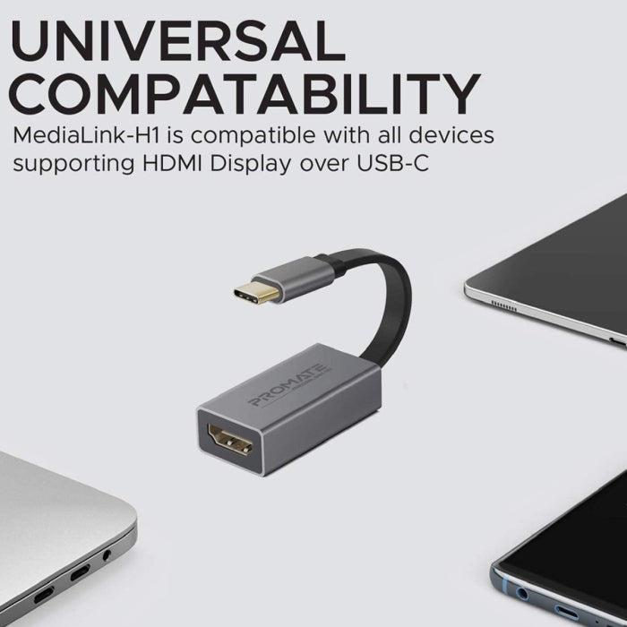 Promate MediaLink-H1 High Definition USB-C to HDMI Adapter