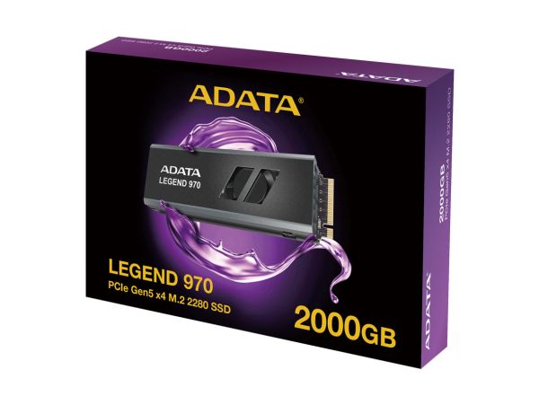 ADATA LEGEND 970 2TB M.2-2280 PCIe 5.0 X4 NVME SSD - Solid State Drive