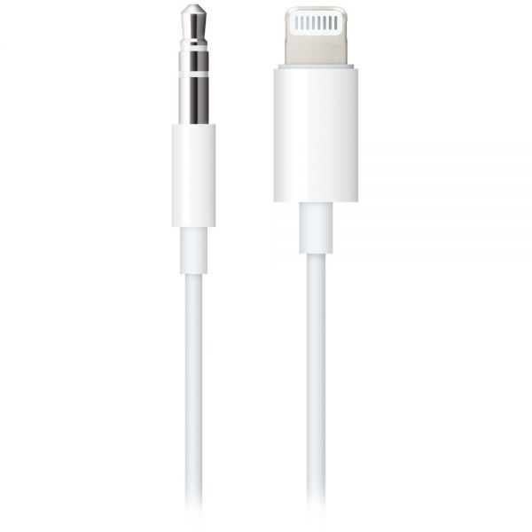 Lightning to 3.5 mm Audio Cable (1.2m) - White