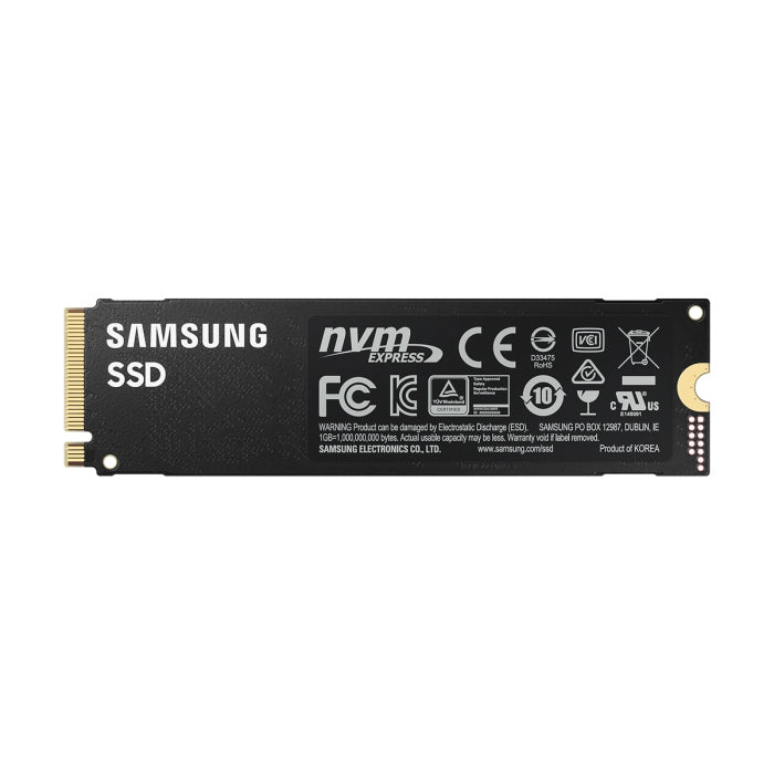 Samsung 980 Pro 1TB PCle 4.0 NVMe M.2 SSD R/W Up to 7,000/5000 MB/s