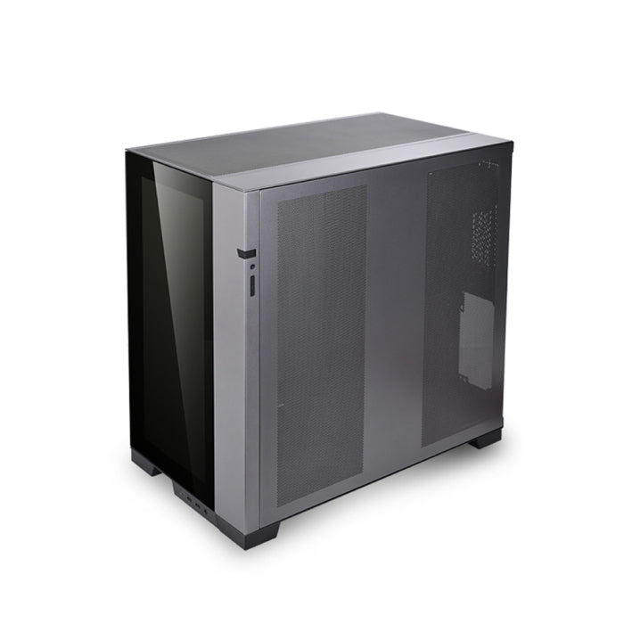LIAN LI O11 Dynamic EVO Evolution Continues Aluminum Steel Tempered Glass ATX Mid Tower Case - Grey