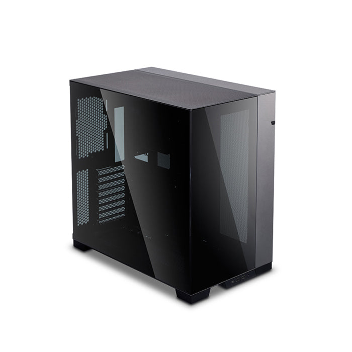 LIAN LI O11 Dynamic EVO Evolution Continues Aluminum Steel Tempered Glass ATX Mid Tower Case - Grey