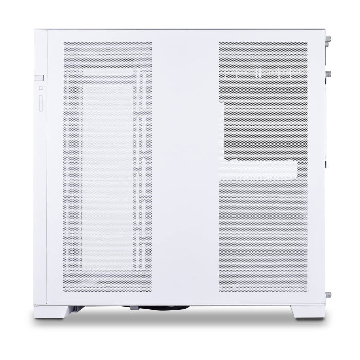 LIAN LI O11 Dynamic EVO Evolution Continues Aluminum Steel Tempered Glass ATX Mid Tower Case - White