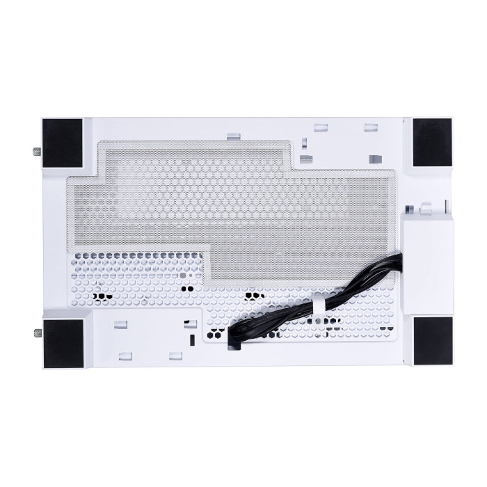 LIAN LI O11 Dynamic EVO Evolution Continues Aluminum Steel Tempered Glass ATX Mid Tower Case - White