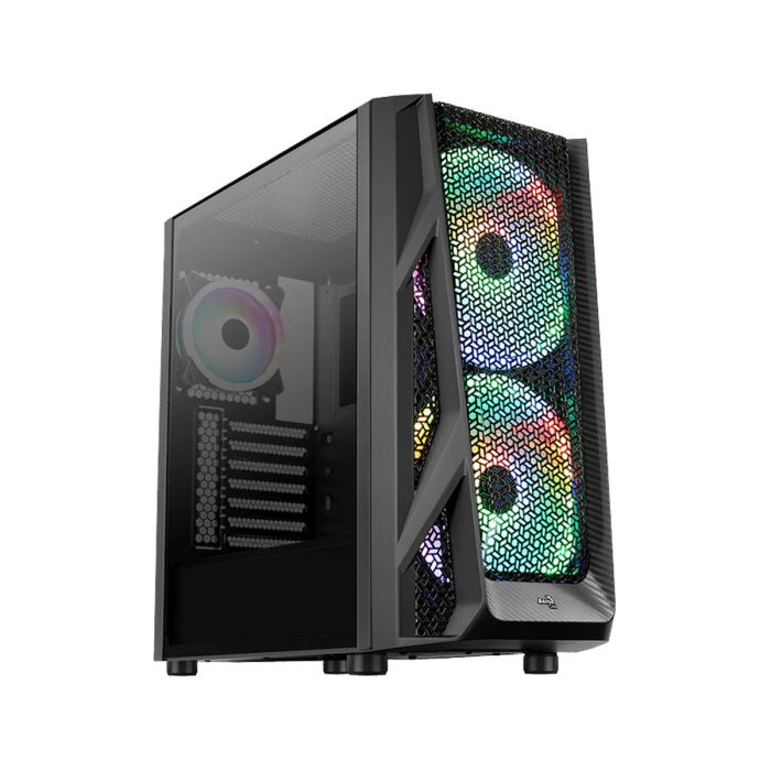 Aerocool AirHawk Duo ARGB Gaming PC i5-12400F Processor ASROCK H610 MB 16GB RAM DDR4(3200) 240GB SSD + 1TB HDD RTX 2060 6GB VGA 750 Watt PSU Aerocool AirHawk Duo ARGB Case Windows 10 Pro