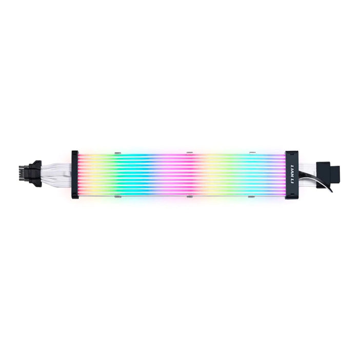 LIAN LI Strimer Plus V2 16-12 Addressable RGB 12VHPWR to 12VHPWR 320MM (12 x Light Guide) VGA Power Extension Cable