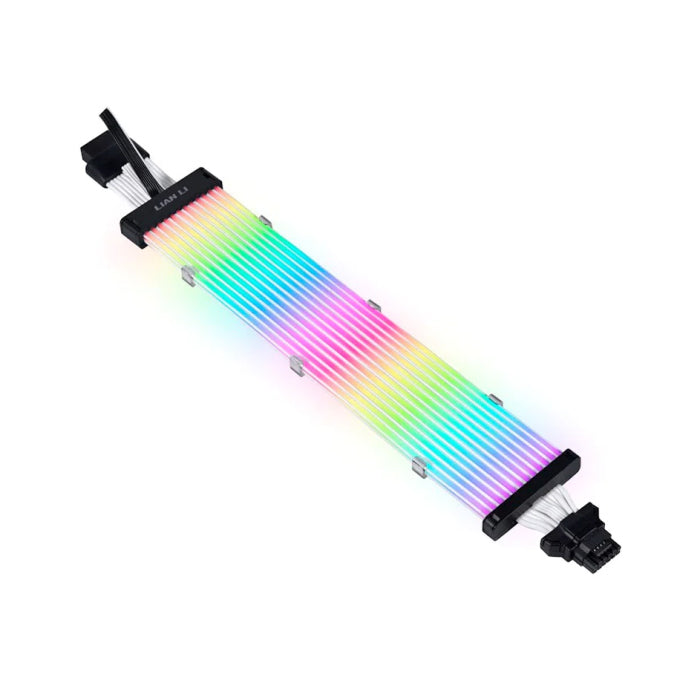 LIAN LI Strimer Plus V2 16-12 Addressable RGB 12VHPWR to 12VHPWR 320MM (12 x Light Guide) VGA Power Extension Cable
