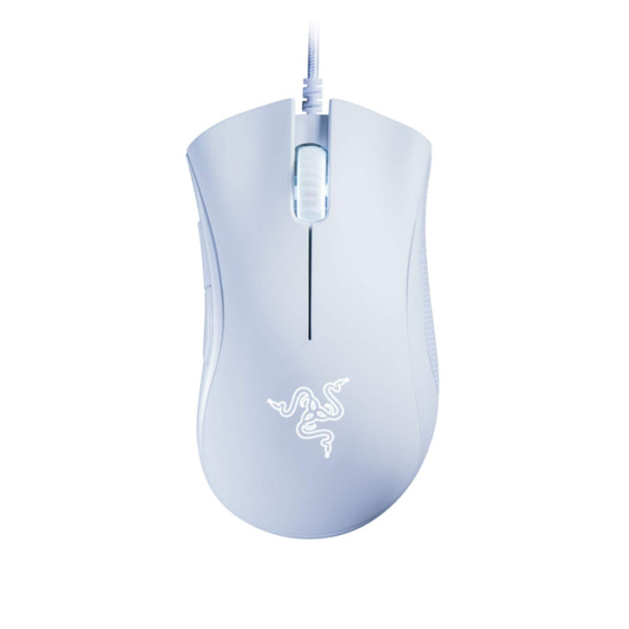 Razer DeathAdder Essential Ergonomic 6400 DPI Wired Gaming Mouse - White