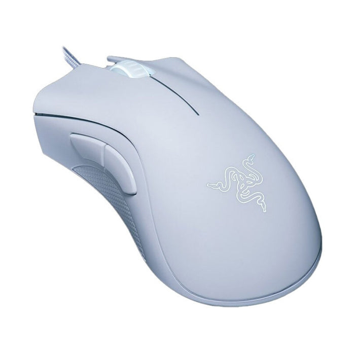 Razer DeathAdder Essential Ergonomic 6400 DPI Wired Gaming Mouse - White