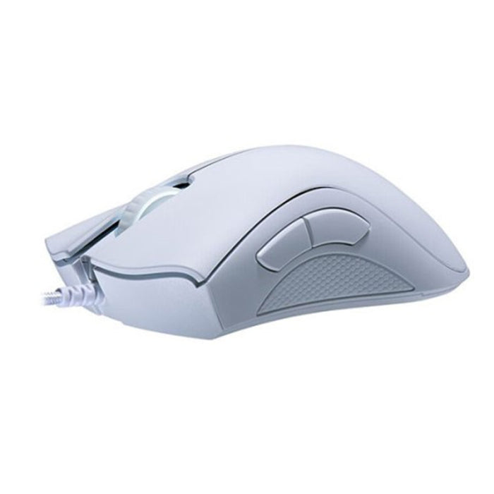 Razer DeathAdder Essential Ergonomic 6400 DPI Wired Gaming Mouse - White
