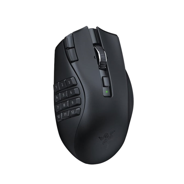 Razer Naga V2 Hyperspeed Ergonomic Wireless Mmo Gaming Mouse - Black