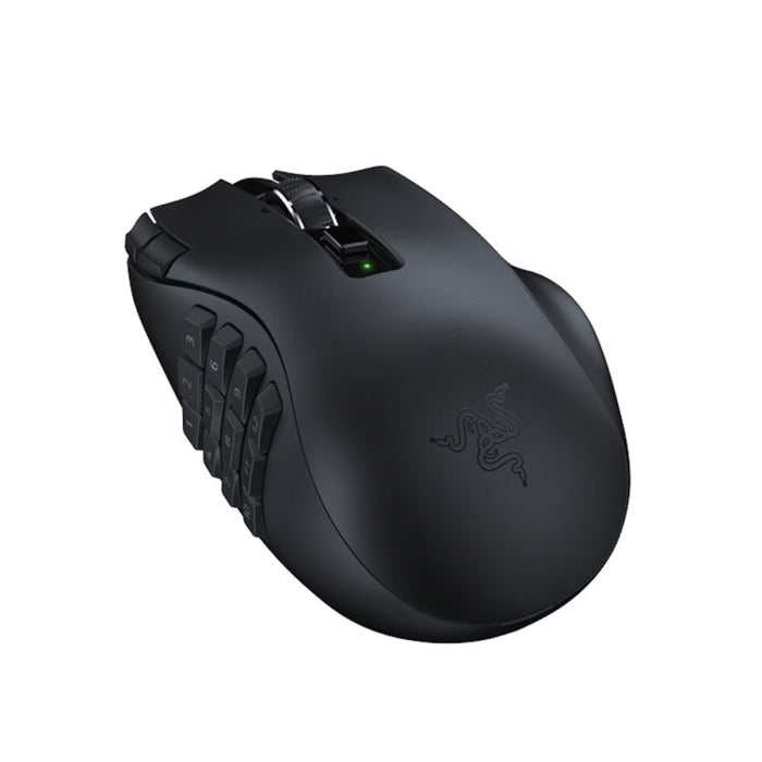 Razer Naga V2 Hyperspeed Ergonomic Wireless Mmo Gaming Mouse - Black