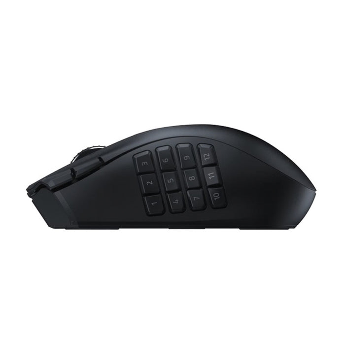 Razer Naga V2 Hyperspeed Ergonomic Wireless Mmo Gaming Mouse - Black