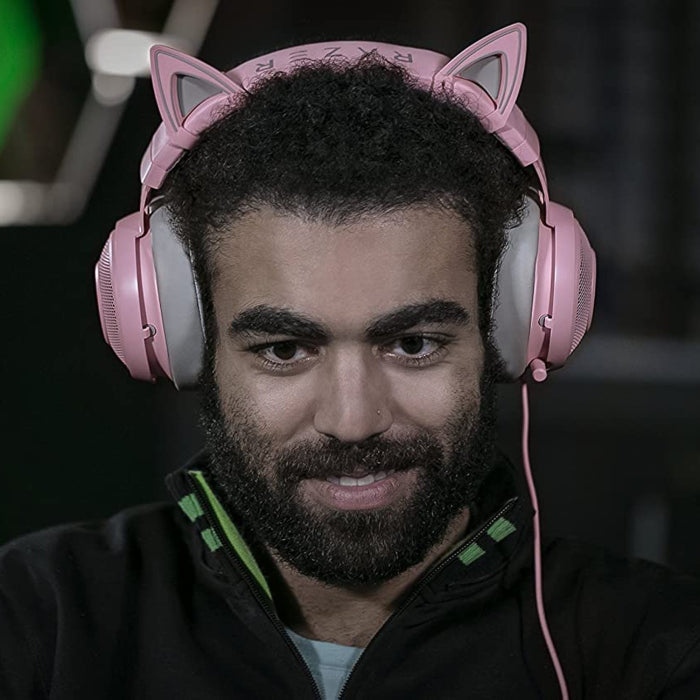 Razer Kitty Ears For Razer Kraken Headphones - Quartz Edition