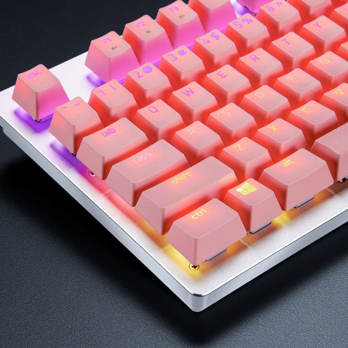Razer PBT Keycap Upgrade Set For Mechanical & Optical Gaming Keyboards - Quartz Pink