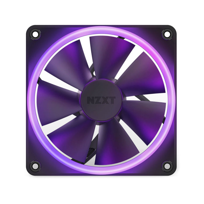 NZXT F120 RGB 120mm RGB Black Single Fan
