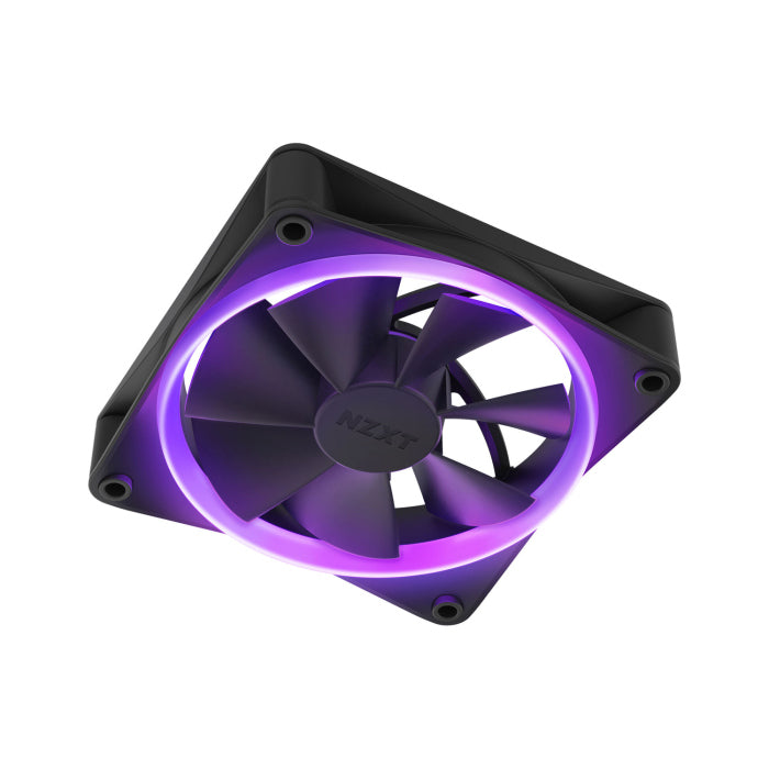 NZXT F120 RGB 120mm RGB Black Single Fan