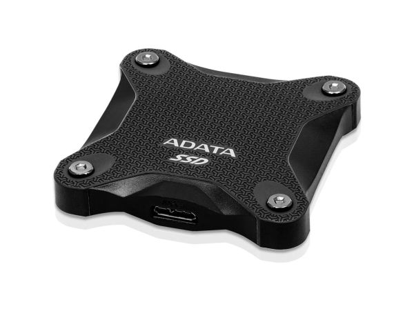 ADATA SD600Q - 960GB - Ultra-Speed Portable Durable External SSD - Up to 440MB/s - 3D NAND USB 3.2 - Solid State Drive - Black