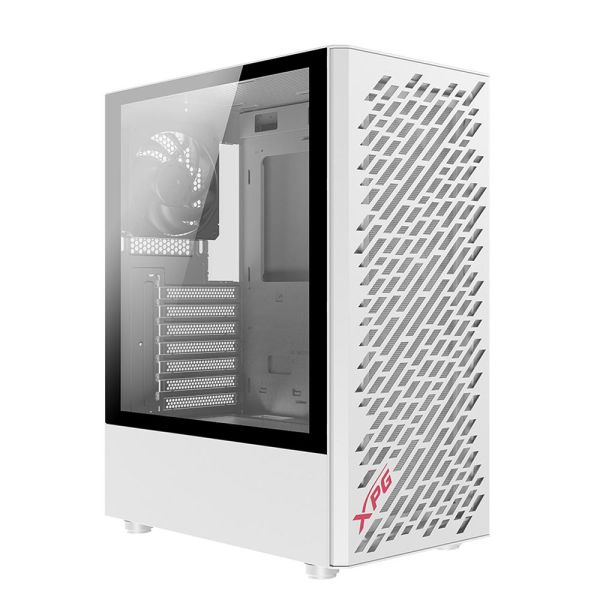 XPG VALOR AIR Mid Tower Chassis PC Case - White