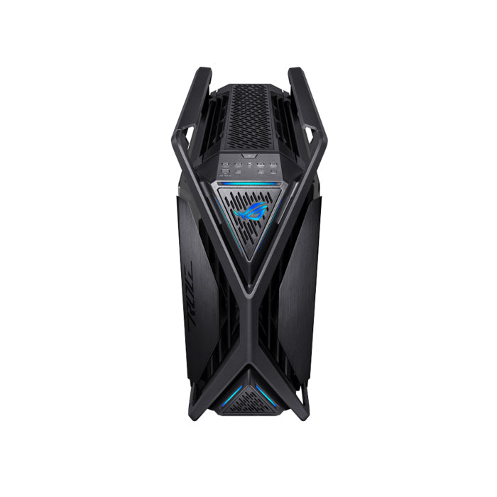 Asus Hyperion GR701 Full Tower E-ATX Gaming Case, 2-Sides Tempered Glass, 420mm dual radiator support, 4x 140mm Fans Pre-installed, Metal GPU holder, ARGB fan hub, 60W fast charging
