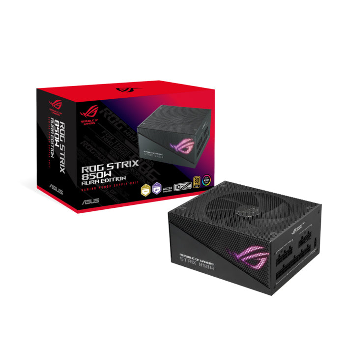 Asus Rog Strix 80PLUS GOLD Fully Modular 850W Aura Edition Gaming Power Supply