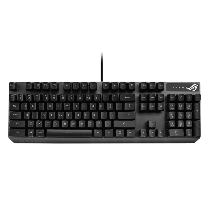 Asus XA05 ROG Strix Scope RX RED Optical Mechanical Switch RGB Wired Gaming Keyboard, Arabic, Black