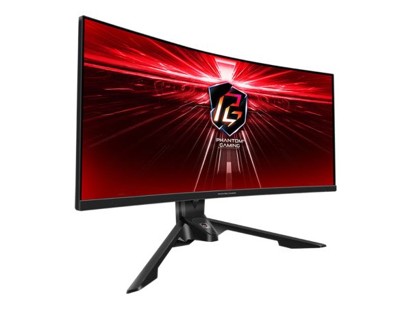 ASRock Phantom - PG34WQ15R3A - 34 Inch - WQHD - 165Hz - Curved Gaming Monitor