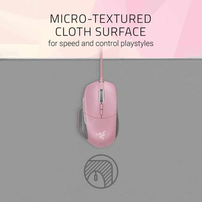 Razer Goliathus Extended Chroma Quartz Oversized Soft Gaming MouseMat - Pink