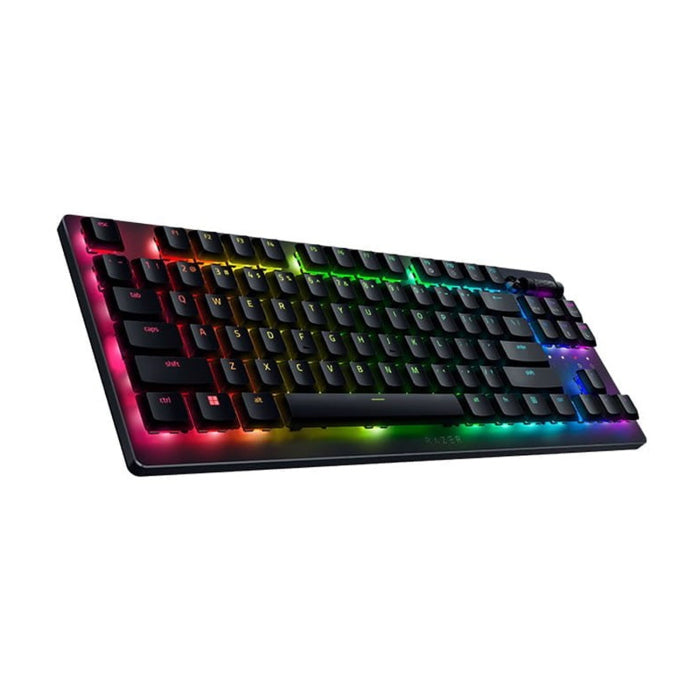 Razer DeathStalker V2 Pro Tenkeyless Wireless Low Profile Optical Gaming Keyboard Linear Low Profile Optical Red Switch