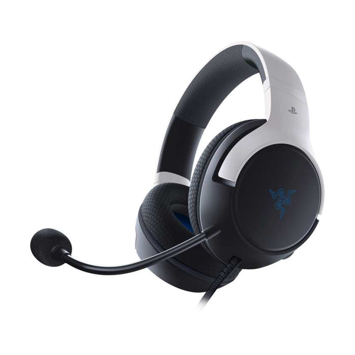 Razer Kaira X Wired Headset For PS5,PS4 - Black/White