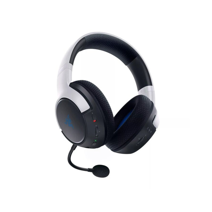 Razer Kaira HyperSpeed Wireless Multi Platform Gaming Headset With Haptics for PS5 - Black/White