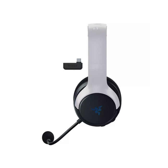 Razer Kaira HyperSpeed Wireless Multi Platform Gaming Headset With Haptics for PS5 - Black/White