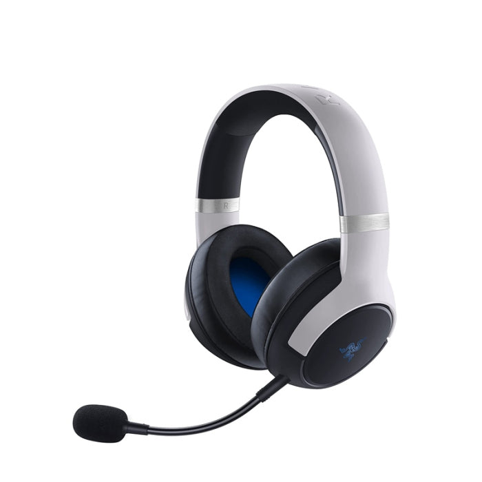 Razer Kaira Pro Dual Wireless/Bluetooth Gaming Headset With Haptics For PlayStation 5/4,PC & Mobile Devices - White