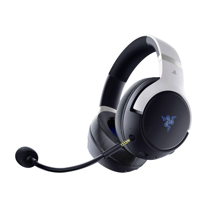 Razer Kaira Pro Hyper Speed Wireless/Bluetooth Multi-Platform Gaming Headset With Haptics For PS5/PC & Mobile Devices Black/White