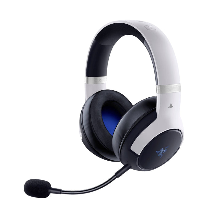 Razer Kaira Pro Hyper Speed Wireless/Bluetooth Multi-Platform Gaming Headset With Haptics For PS5/PC & Mobile Devices Black/White